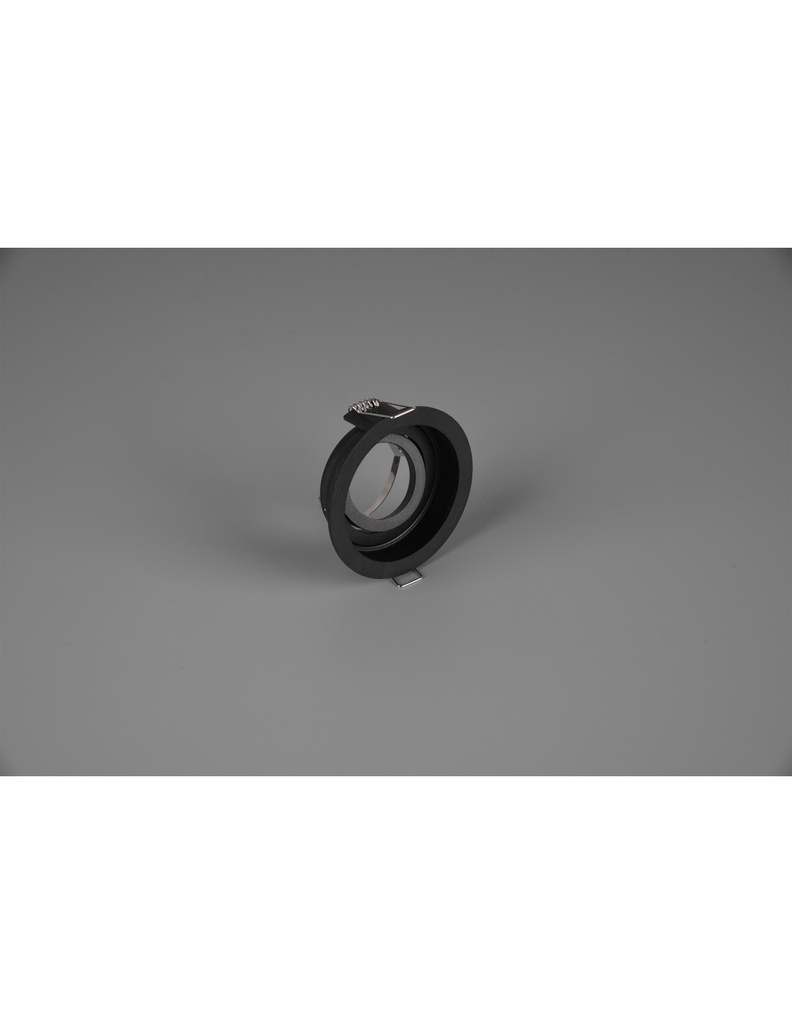 Faretto da Incasso Rotondo Kenai 1xGU10 Nero Ø9 cm Trio Lighting - Samnite