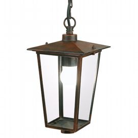 Lampada Sospesa in Alluminio Pressofuso con Diffusori in Vetro Trasparente ruggine - Samnite