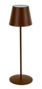 Lampada Tav. Led Etna Marrone H38 - Samnite