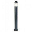 Lampada da esterno in alluminio pressofuso con diffusore in vetro trasparente grafite - Samnite