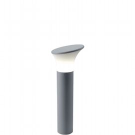Lampada da esterno in alluminio pressofuso con diffusore opalino - Altezza max 160mm - IP44 alluminio - Samnite