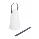 Lampada da giardino a LED Cilindrica in Polietilene - Samnite