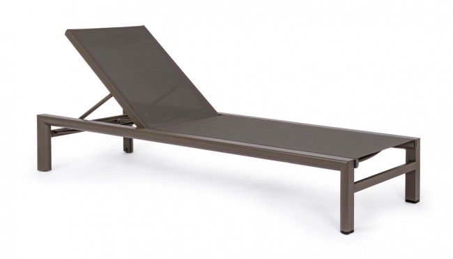 Lettino Skipper New C-Ruote Coffee Yk14 -  - Samnite