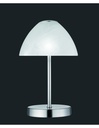 Lumetto Led Queen Dimmerabile Nichel Paralume Vetro Alabastro Trio Lighting - Samnite