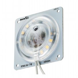 Modulo LED per lampade Sovil - Illuminazione con 15 LED SMD 2835 - Consumo 10W - Resa 100W - Classe di Efficienza Energetica F - Flusso Luminoso 1070 lumen - Temperatura di Colore 4000°K - Luce Naturale - Alimentazione 230V neutro - Samnite