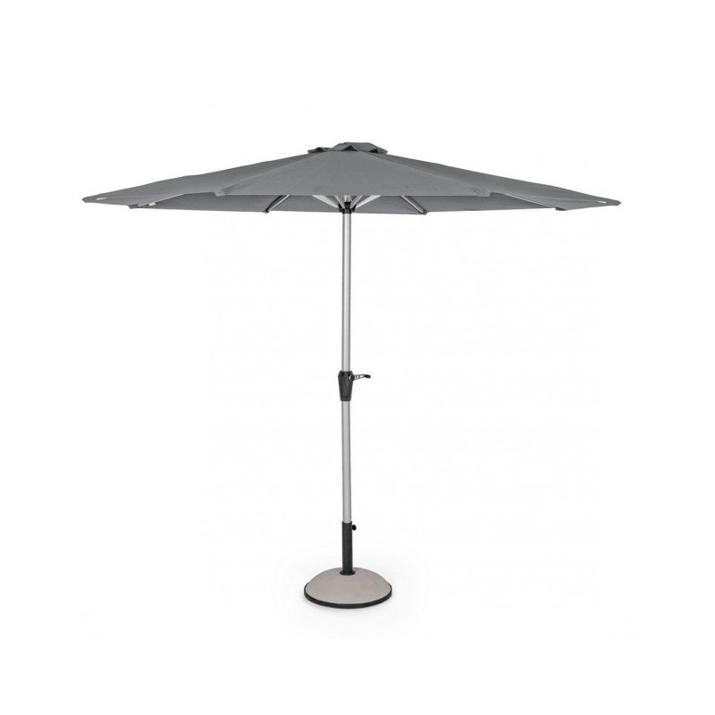 Ombrellone Vienna in alluminio Grigio scuro - Samnite