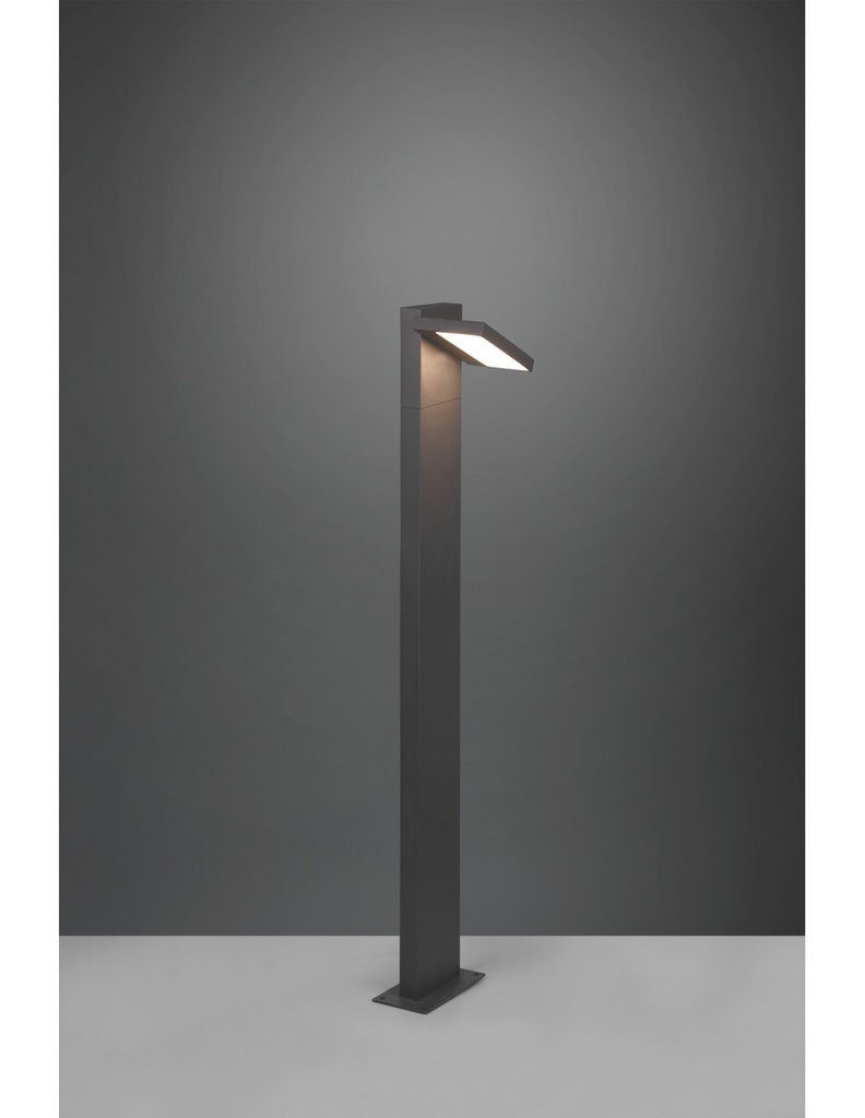 Palo Alto Da Esterno Led Alluminio Antracite IP54 Horton Trio Lighting - Samnite