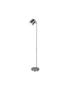 Piantana Led Touch Dimmerabile Blake H125 cm Nichel Trio Lighting - Samnite