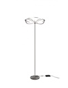 Piantana Moderna Charivari Fiocco Led Nichel Trio Lighting - Samnite
