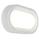 Plaf.Ovale 18W Led 4000K  linea orion  bianco - Samnite