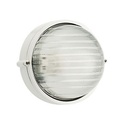 Plaf.Piccola E27  linea industriale tonda  bianco - Samnite