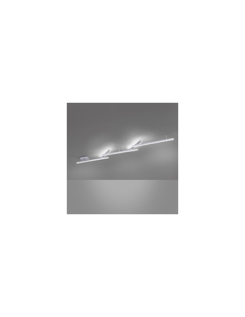 Plafoniera Bacchette Emissione Led RGB Diretta e Indiretta Melby Smart Control Trio Lighting - Samnite