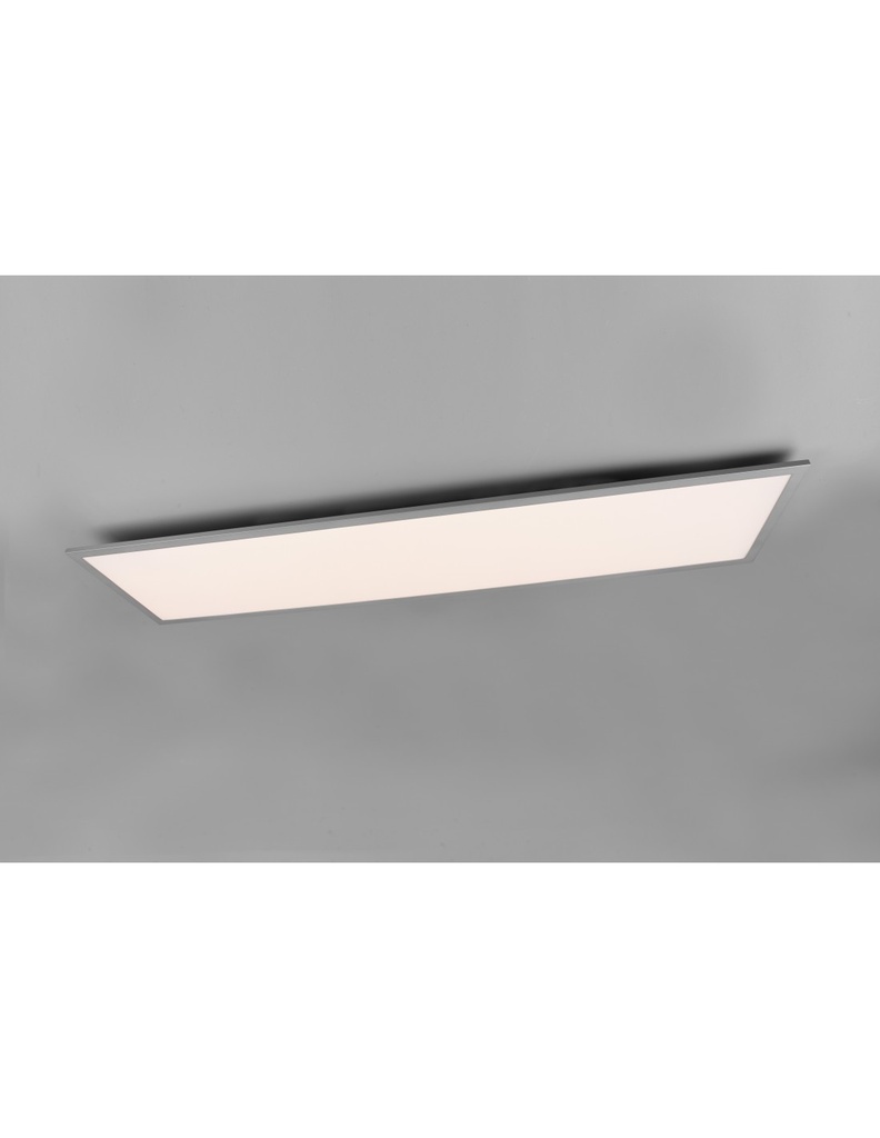 Plafoniera Led Moderna Rettangolare Gamma Alluminio Trio Lighting - Samnite