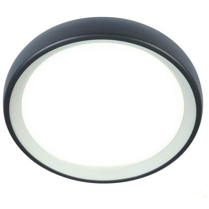 Plafoniera Tonda 18W Led 4000K  linea loft  grafite - Samnite