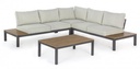 Set salotto giardino Elias antracite - Samnite