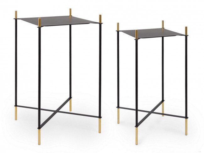 Set2 Tavolino Anisha Qu Alto - Samnite