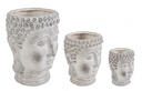 Set3 P.Vaso Testa Buddha - Samnite