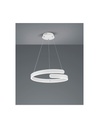 Sospensione Design Spirale Led Dimmer 4000k Parma Bianco Trio Lighting - Samnite