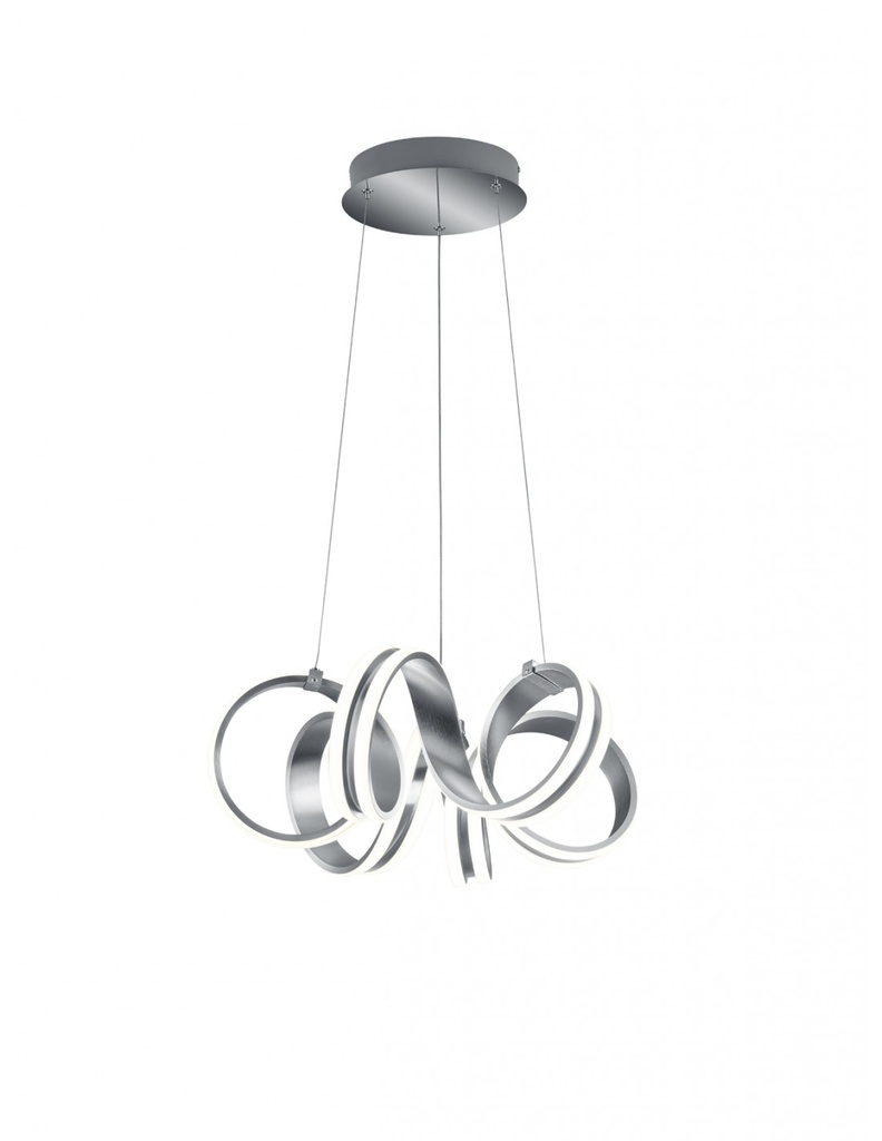 Sospensione Moderna Carrera Nastro Led Alluminio Trio Lighting - Samnite