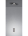 Sospensione Singola Cilindro GU10 Marley Nichel Trio Lighting - Samnite