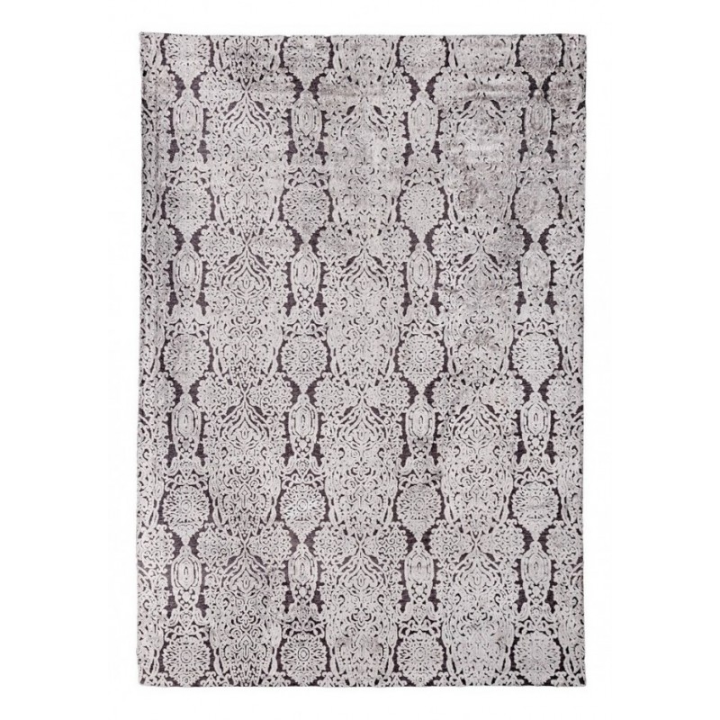 Tappeto moderno retro in viscosa Delhi cm 160 x 230 - Samnite