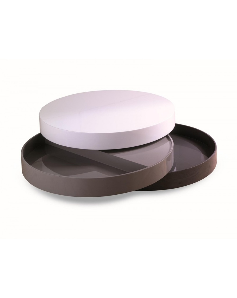 Tavolino 90 x 90 x 32h - Twist 1 - Samnite