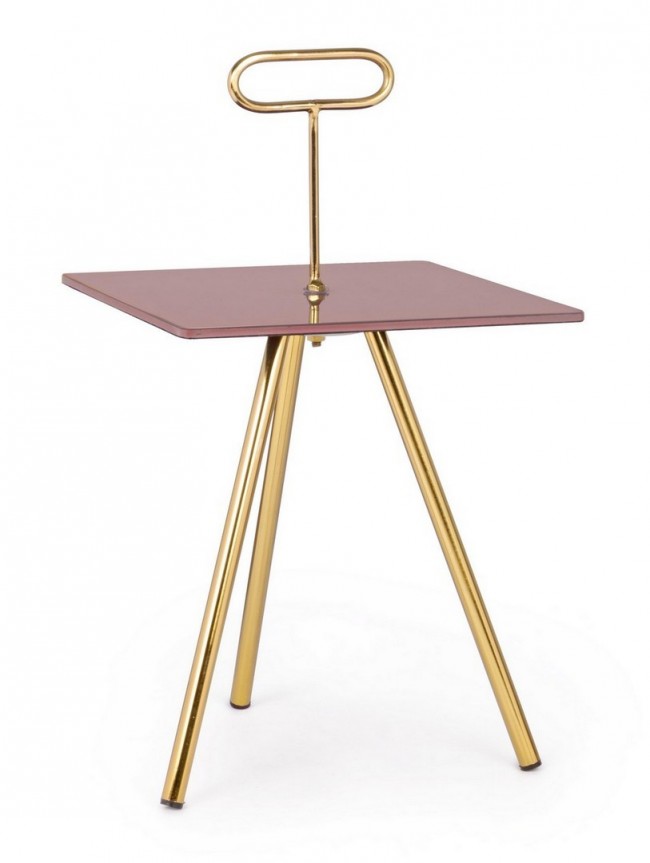 Tavolino Inesh Orchid Qu 35X35   - Samnite