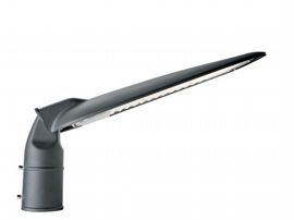 Testa-palo in alluminio pressofuso con luce diretta a LED - 100W, 10700 lumen, 4000°K grafite - Samnite
