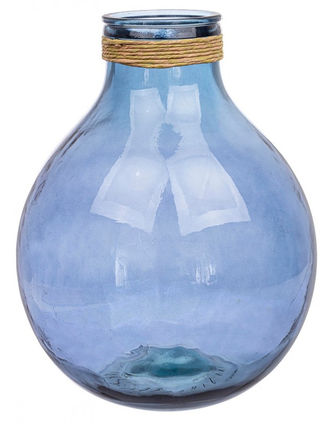 Vaso Vt Rotang Blu Cobalto H47,5 - Samnite