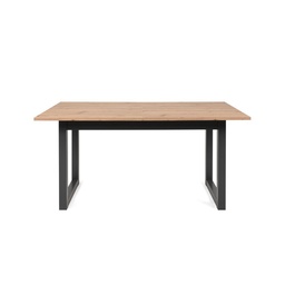 [91248] Tavolo moderno salotto cucina  allungabile quercia cm 160/200 x 90