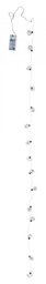 [S-B0930701] 12x Catena 15 Sfere Vt Velia Cuori C