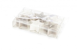 [S-B0900199] 12x Conf6 Tealight Stella Bianco