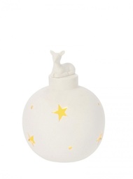 [S-B0971023] 12x Decorazione Sfera Deer H14,3 C