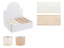 [S-B0936804] 12x Nastro Blonde 4M Ass2 Disp12