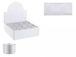 [S-B0936751] 12x Nastro Stefy Grigio 4M Disp12