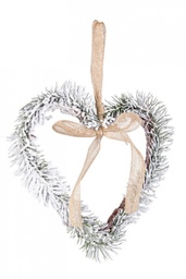 [S-B0928330] 12x Pendaglio Baita Cuore S