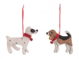 [S-B0922519] 12x Pendaglio Cani Gaspare Ass2