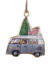 [S-B0936606] 12x Pendaglio Sammy Furgoncino Grigio C