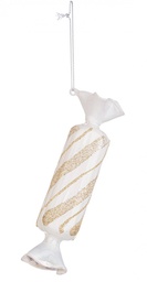 [S-B0970755] 12x Pendaglio Vt Chewy Bianco 3,4X14,8H