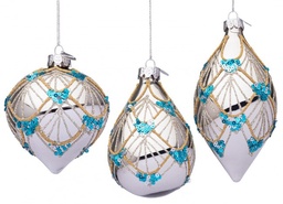 [S-B0937624] 12x Pendaglio Vt Lux Argento Ass3