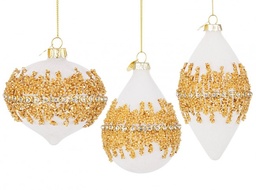 [S-B0937508] 12x Pendaglio Vt Luxury Bianco Ass3