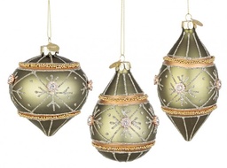 [S-B0934344] 12x Pendaglio Vt Plushy Fiore Verde Ass3