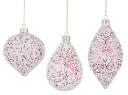 [S-B0923328] 12x Pendaglio Vt Stardust Rosso Ass3