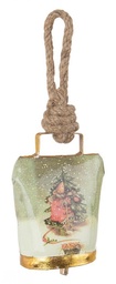 [S-B0936659] 12x Pendaglio Wendi Campana Pino Verde