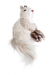 [S-B0931058] 12x Pendaglio Wintery Scoiattolo C