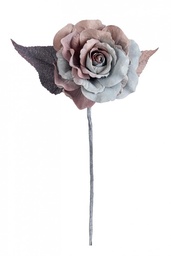 [S-B0971418] 12x Pick Rosa Coline Blu/Marrone