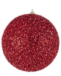 [S-B0933064] 12x Sfera Angelica Rosso D150