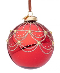 [S-B0970510] 12x Sfera Vt Letizia Rosso Luc D80