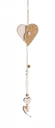 [S-B0916433] 12x String Korky Cuore 53Cm