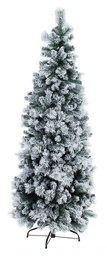 [S-B0933553] 1x Albero Slim Praga Innevato H180